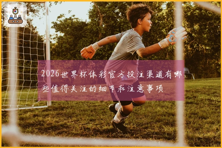 2026世界杯体彩官方投注渠道有哪些值得关注的细节和注意事项